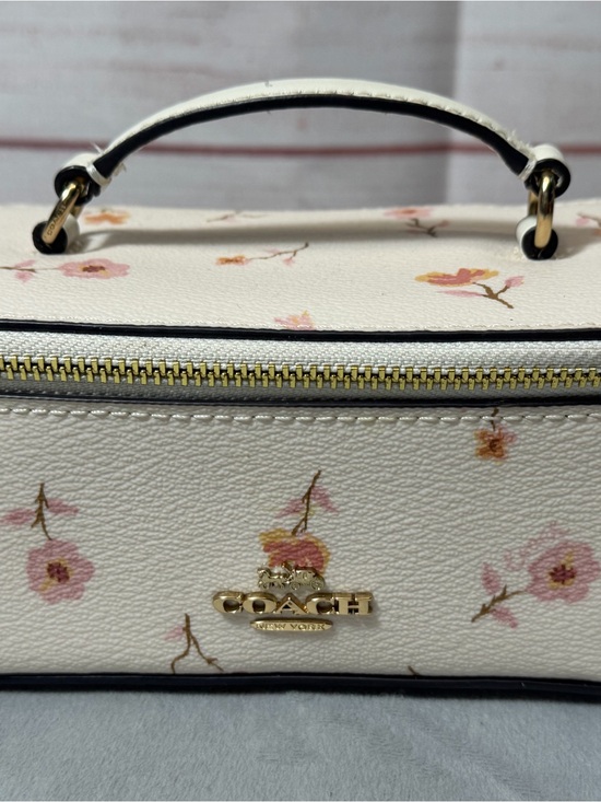 Coach Handbags - Coach Mini Vanity Floral Case For Jewelry Travel
